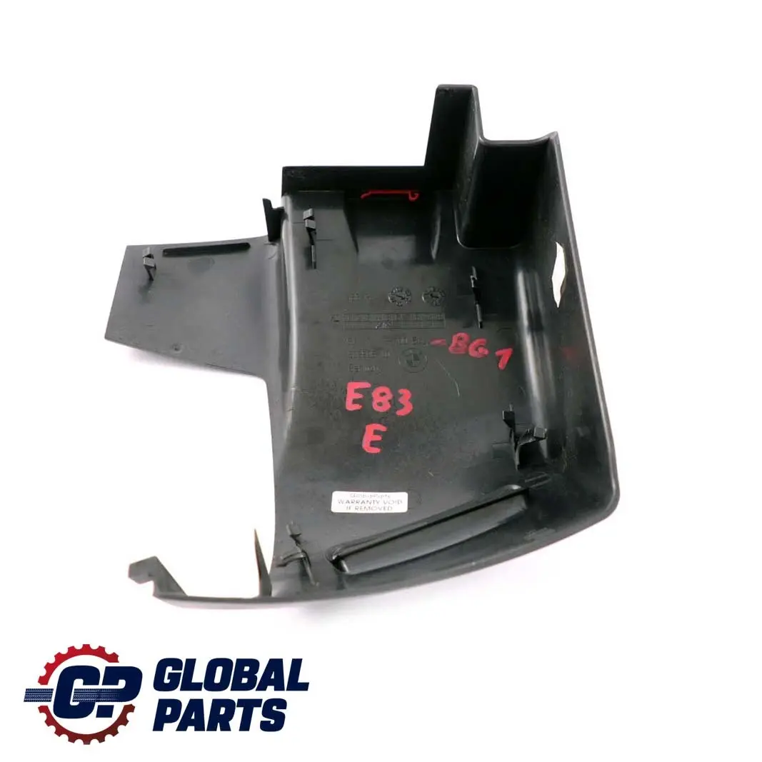 Abdeckung Gurtautomat Links Basaltgrau Grau für BMW X3 er E83 1 mit Teilenummer 3400511 BMW X3 er E83 1 Abdeckung Gurtautomat Links Basaltgrau Grau - SKU 3400511-BG1 - Teilenummer 3400511