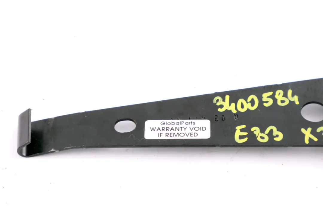 BMW X3 E83 E83N LCI Supporto Vassoio Batteria Inferiore Nero - SKU 3400584 - Numero di parte 3400584