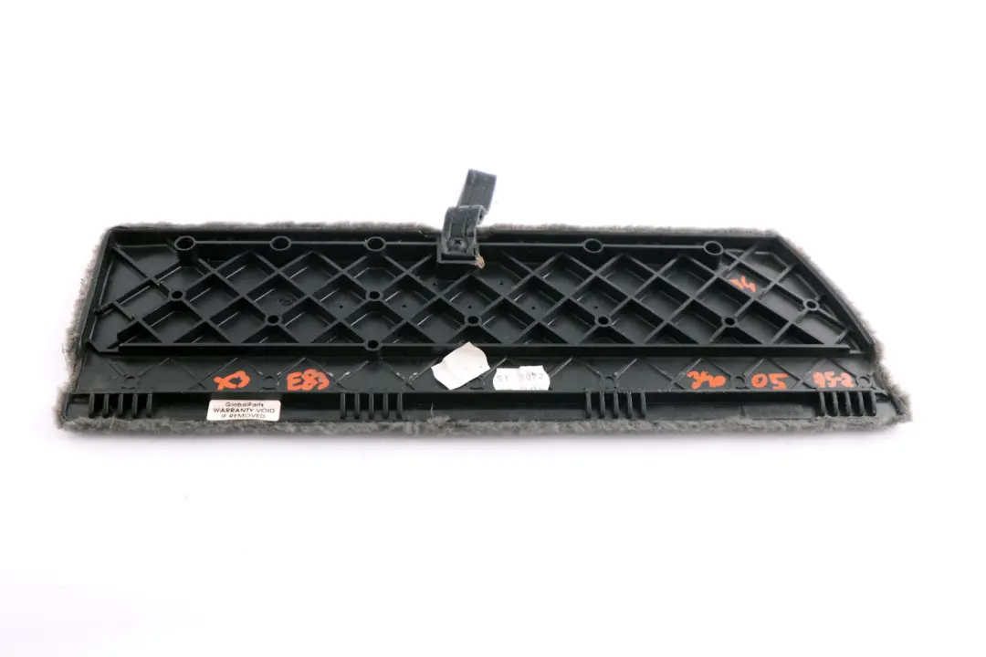 BMW X3 Series E83 Rear Boot Trunk Lid Left Floor Flap N/S Basaltgrau - SKU 3400595-2 - Part number 3404369