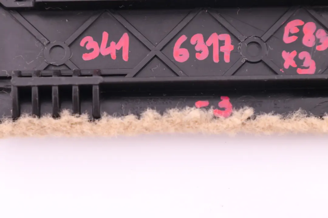 BMW X3 Series E83 Rear Boot Trunk Lid Left Flap N/S Sandbeige Beige 3400595 - SKU 3400595-3 - Part number 3416317