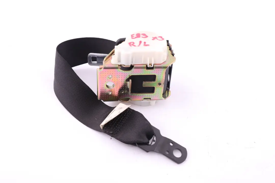 Cintura Superiore Posteriore Sinistra Destro Nero per BMW X3 E83 con numero di parte 3400715 BMW X3 E83 Cintura Superiore Posteriore Sinistra Destro Nero - SKU 3400715 - Numero di parte 3400715