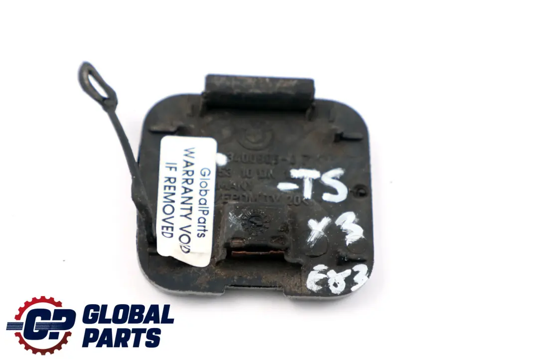 Flap Towing Eye Finisher Front Bumper Titansilber to BMW X3 Series E83 with Part number 3400905 BMW X3 Series E83 Flap Towing Eye Finisher Front Bumper Titansilber - SKU 3400905-TS - Part number 3400905