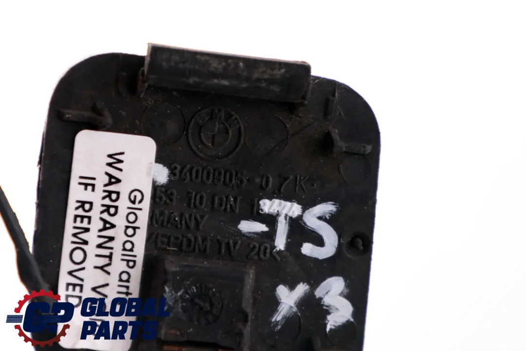 Flap Towing Eye Finisher Front Bumper Titansilber to BMW X3 Series E83 with Part number 3400905 BMW X3 Series E83 Flap Towing Eye Finisher Front Bumper Titansilber - SKU 3400905-TS - Part number 3400905