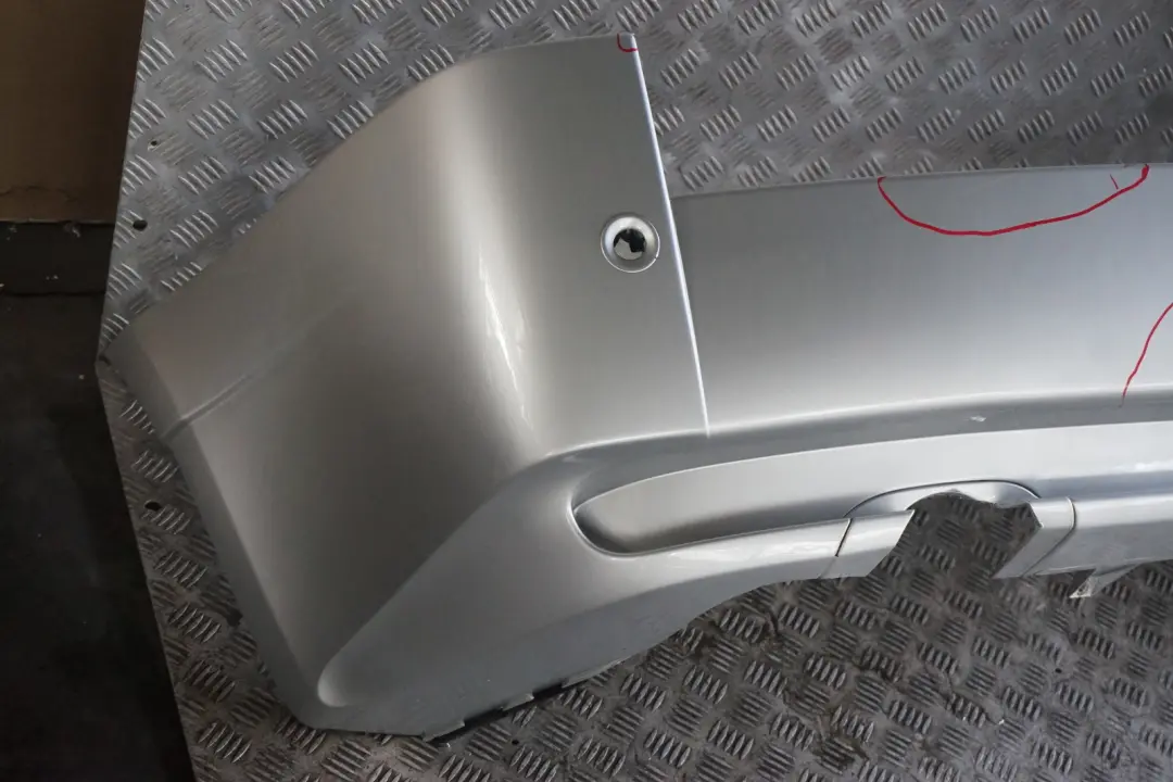 BMW X3 Series E83 Complete Rear Bumper Trim Panel PDC Titansilber Silver - SKU 3400941-TS - Part number 3400941