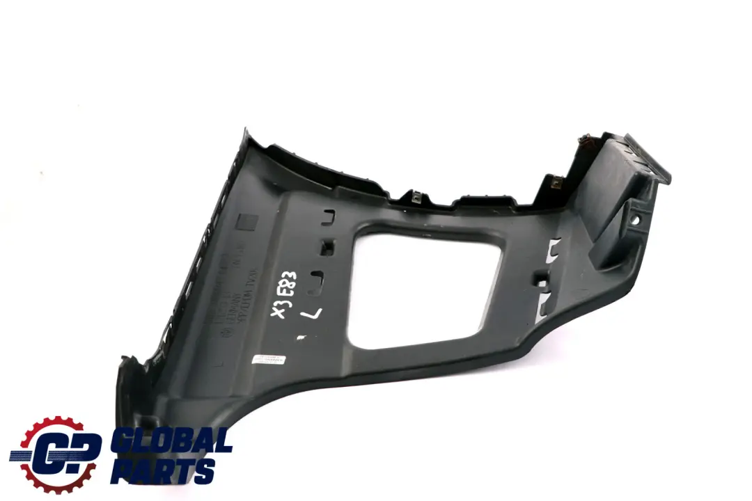 Inserto Lateral Parachoques Soporte Soporte Trasero Izquierdo para BMW X3 E83 con número de pieza 3400943 BMW X3 E83 Inserto Lateral Parachoques Soporte Soporte Trasero Izquierdo - SKU 3400943 - Número de pieza 3400943