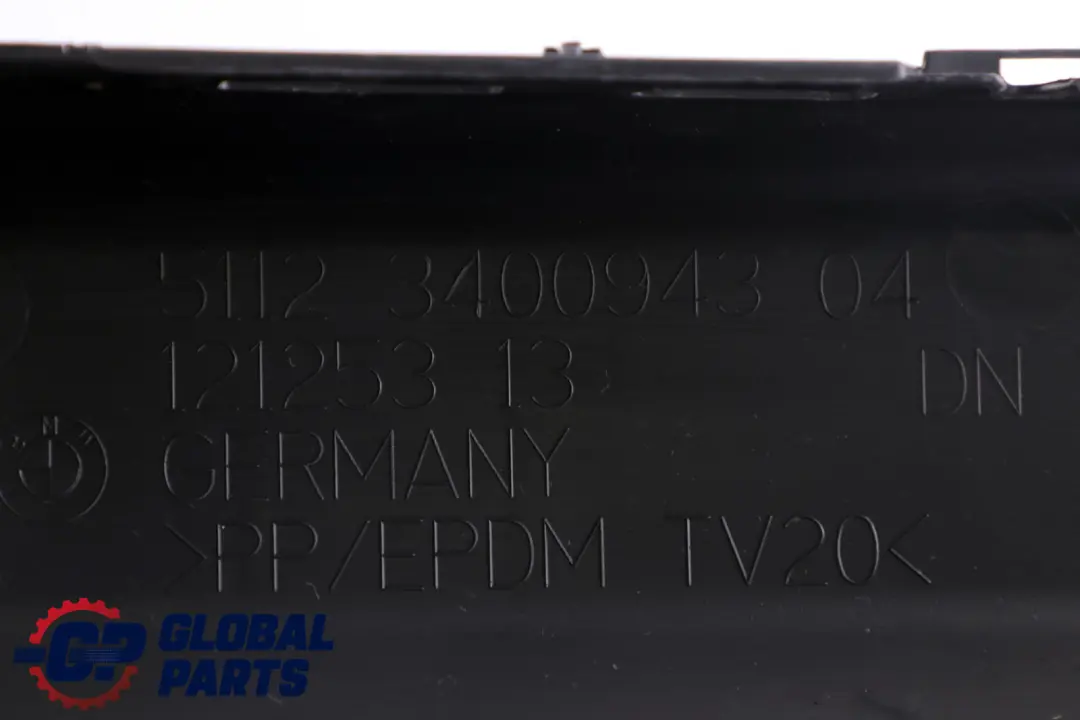 BMW X3 Series E83 Insert Lateral Bumper Support Bracket Rear Left - SKU 3400943 - Part number 3400943