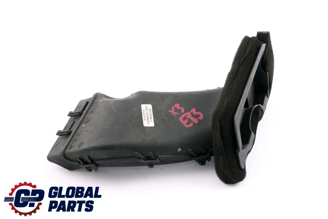 BMW X3 Serie E83 2.5i 3.0i M54 Presa d'aria Silenziatore Canale - SKU 3400990 - Numero di parte 3400990