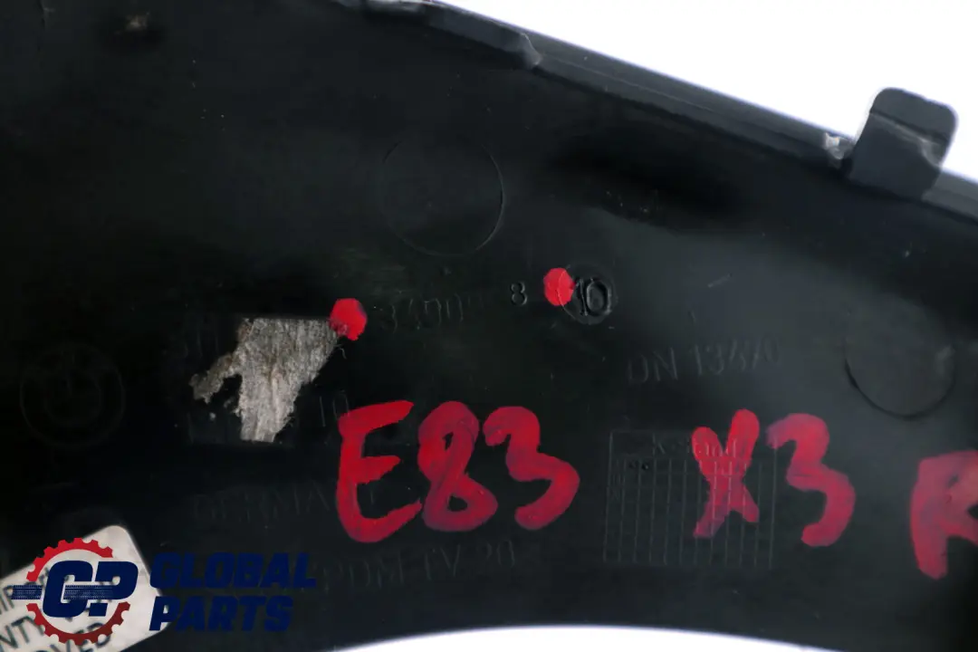 Osłona obudowa zderzaka prawa do BMW E83 X3 o numerze 3400998 BMW E83 X3 Osłona obudowa zderzaka prawa - SKU 3400998 - Numer Części 3400998