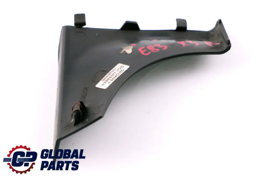 Parachoques Derecho Tapa Lateral 5112 para BMW X3 E83 LCi con número de pieza 3400998 BMW X3 E83 LCi Parachoques Derecho Tapa Lateral 5112 - SKU 3400998 - Número de pieza 3400998