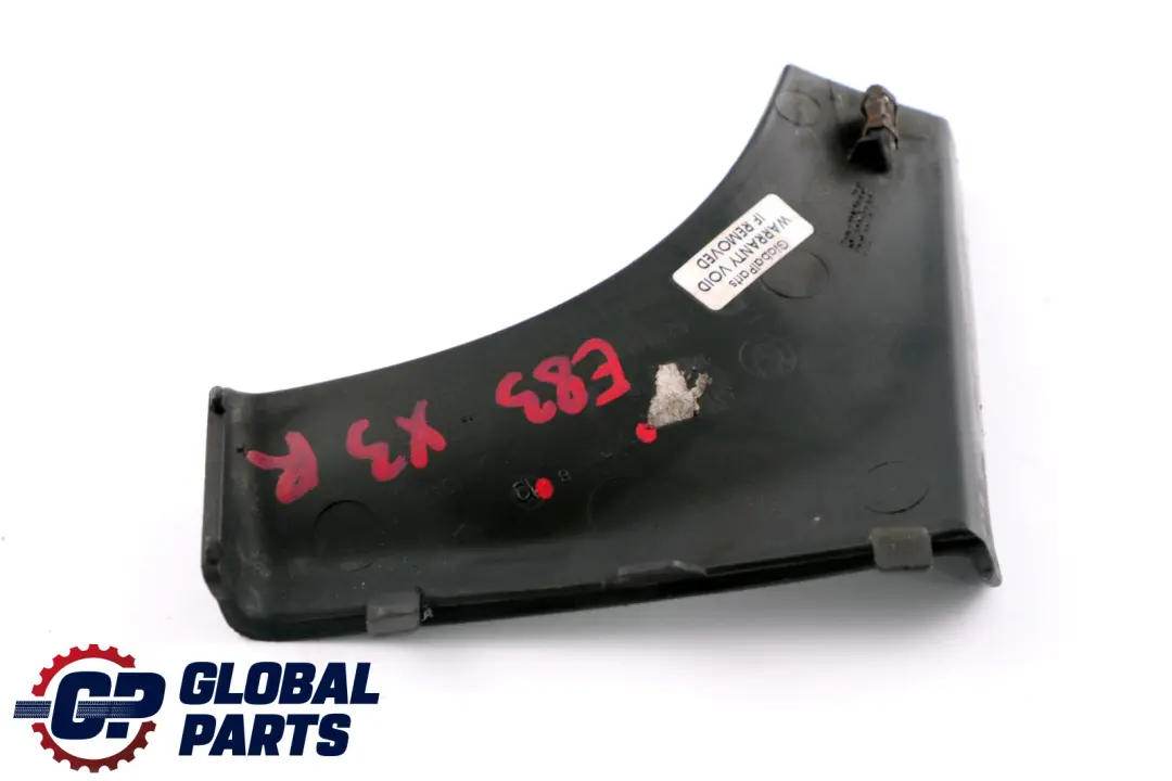 Bumper Right Cover Lateral O/S 5112 to BMW X3 Series E83 LCi with Part number 3400998 BMW X3 Series E83 LCi Bumper Right Cover Lateral O/S 5112 - SKU 3400998 - Part number 3400998