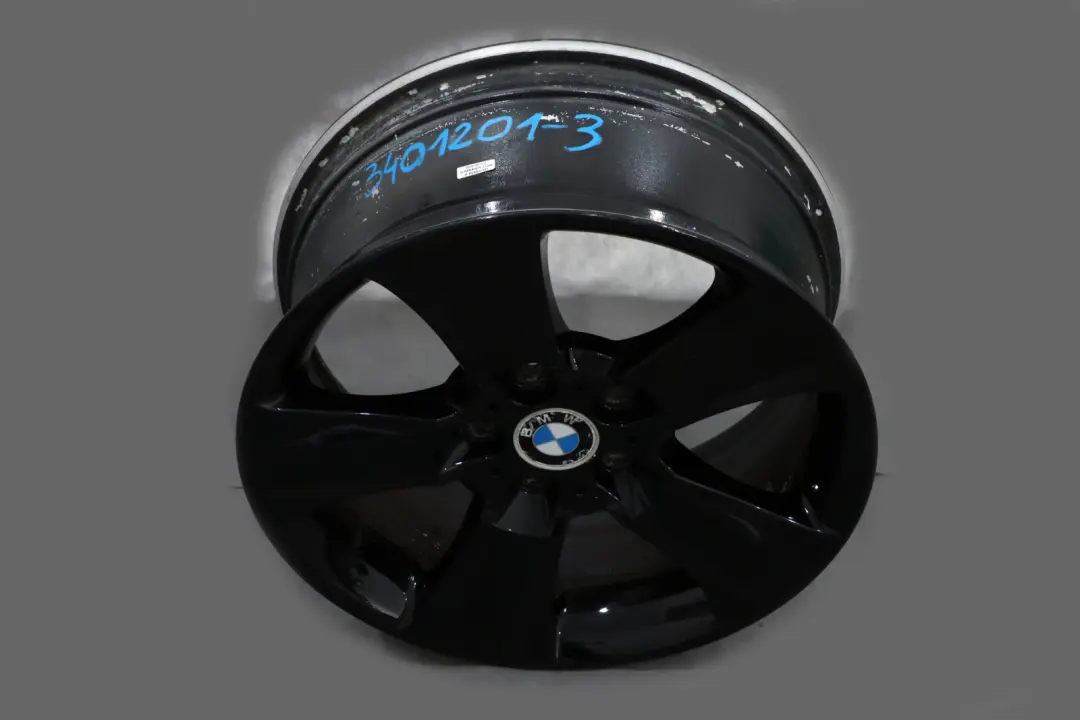 Alloy Rim Star Spoke 113 18" 8J ET:46 to BMW X3 Series E83 Black Wheel with Part number 3401201 BMW X3 Series E83 Black Wheel Alloy Rim Star Spoke 113 18" 8J ET:46 - SKU 3401201-3 - Part number 3401201