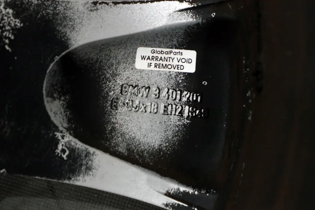 Alloy Rim Star Spoke 113 18" 8J ET:46 to BMW X3 Series E83 Black Wheel with Part number 3401201 BMW X3 Series E83 Black Wheel Alloy Rim Star Spoke 113 18" 8J ET:46 - SKU 3401201-3 - Part number 3401201