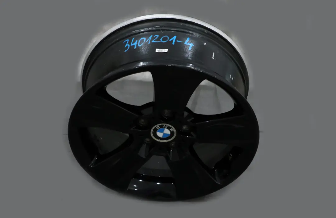 BMW X3 er E83 Schwarz Alu Felge Alufelge Sternspeiche 113 18" 8J ET:46 - SKU 3401201-4 - Teilenummer 3401201