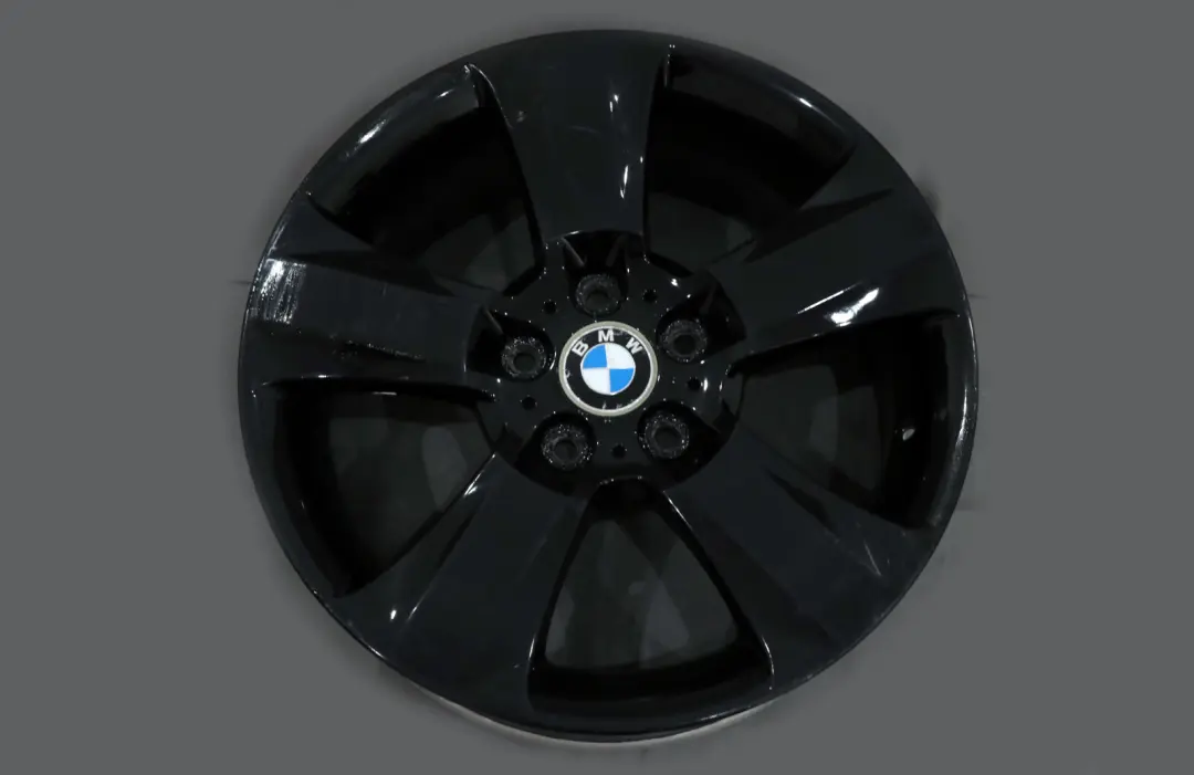 BMW X3 er E83 Schwarz Alu Felge Alufelge Sternspeiche 113 18" 8J ET:46 - SKU 3401201-4 - Teilenummer 3401201