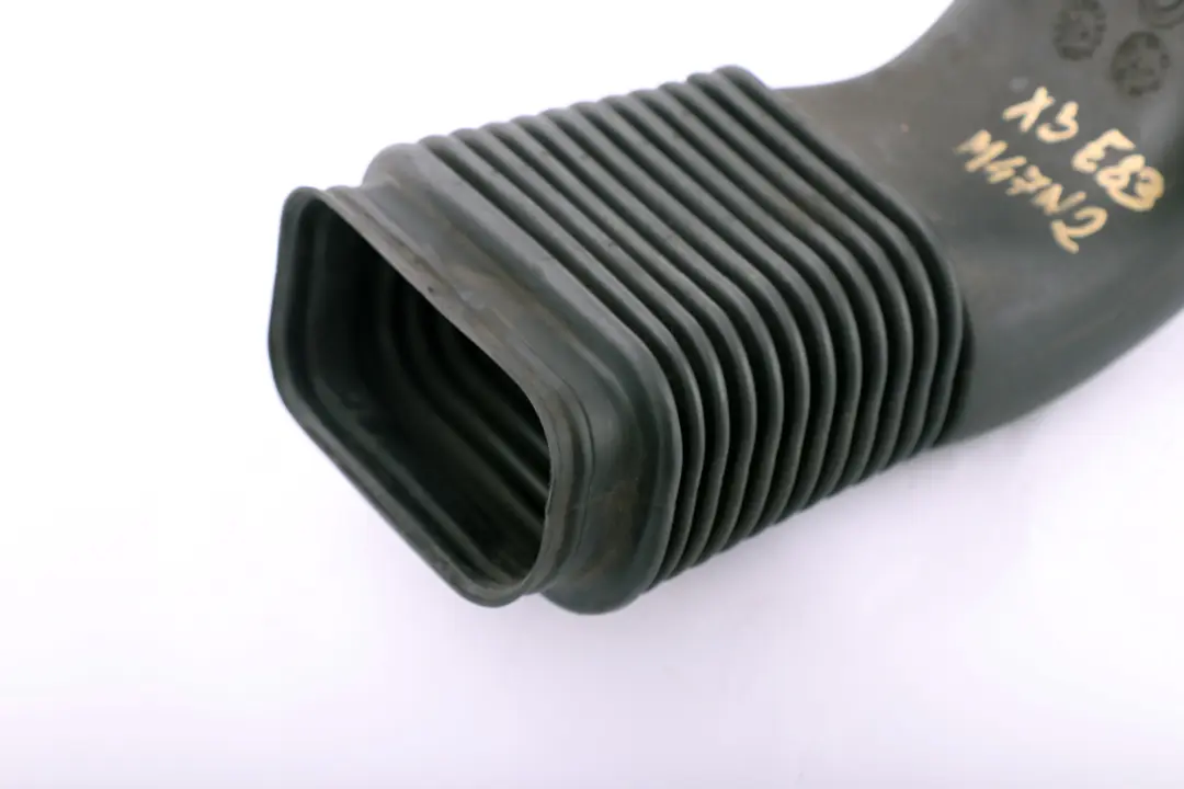 M47N2 Panel Air Intake Silencer Pipe Duct Rubber Boot to BMW X3 E83 with Part number 3401555 BMW X3 E83 M47N2 Panel Air Intake Silencer Pipe Duct Rubber Boot - SKU 3401555 - Part number 3401555