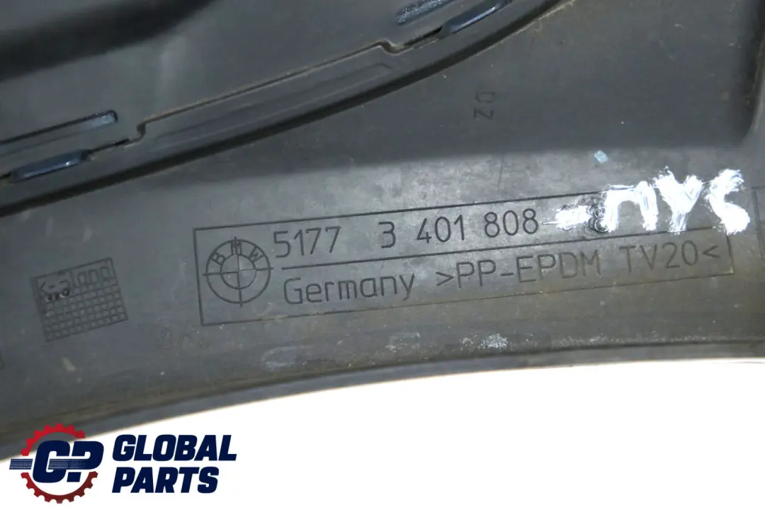 BMW X3 er E83 Blende Radlauf Vorne Rechts Mysticblau Mystic Blau - A07 - SKU 3401808-MYS - Teilenummer 3401808