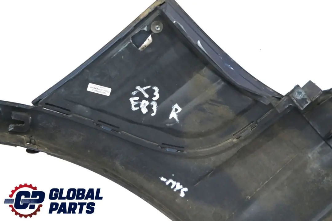 Arch Wing Front Right O/S Mysticblau Blue - A07 to BMW X3 Series E83 Cover Wheel with Part number 3401808 BMW X3 Series E83 Cover Wheel Arch Wing Front Right O/S Mysticblau Blue - A07 - SKU 3401808-MYS - Part number 3401808