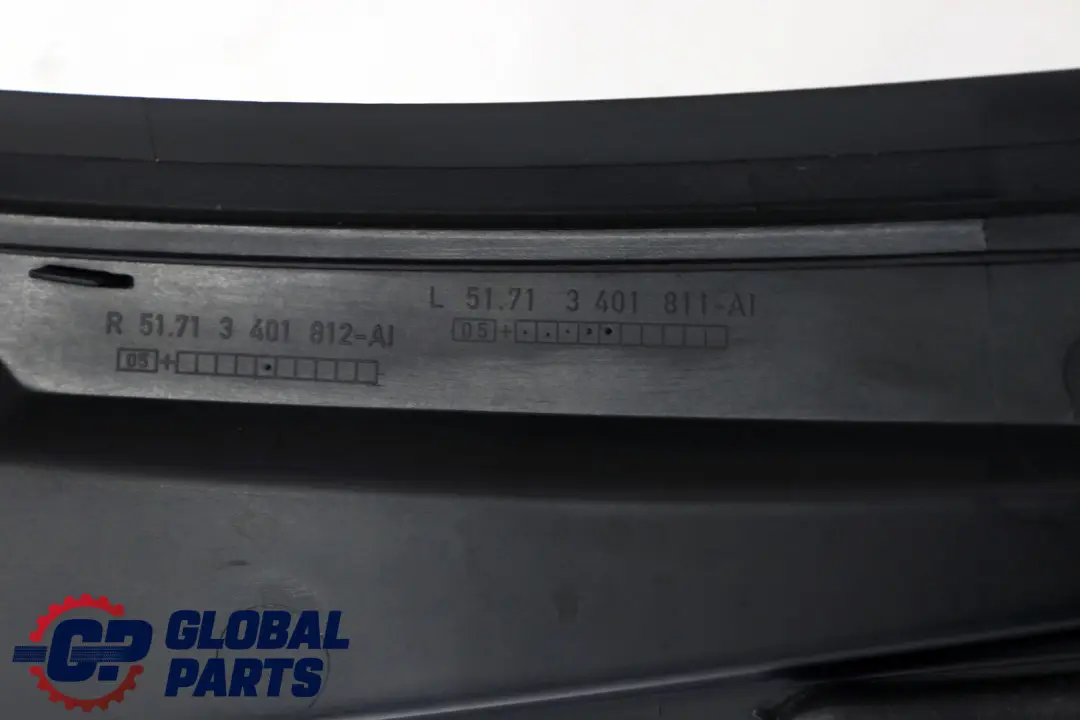 Windscreen Lower Trim / Scuttle Panel to BMW X3 series E83 E83 LCi with Part number 3401812 BMW X3 series E83 E83 LCi Windscreen Lower Trim / Scuttle Panel - SKU rhd-3401812 - Part number 3401812