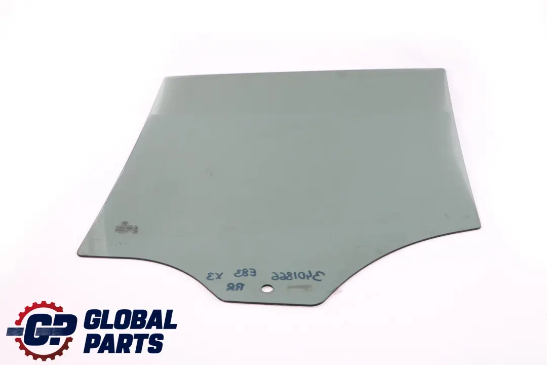 BMW X3 E83 Finestrino Nero Portiera Posteriore Destra AS3 - SKU 3401866 - Numero di parte 3401866