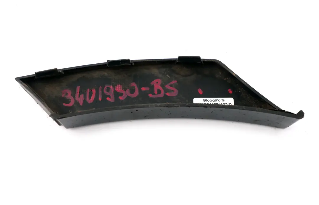 Stoßstange Blende Seitlich Vorne Rechts Schwarz Black Sapphire für BMW X3 er E83 mit Teilenummer 3401930 BMW X3 er E83 Stoßstange Blende Seitlich Vorne Rechts Schwarz Black Sapphire - SKU 3401930-BS - Teilenummer 3401930