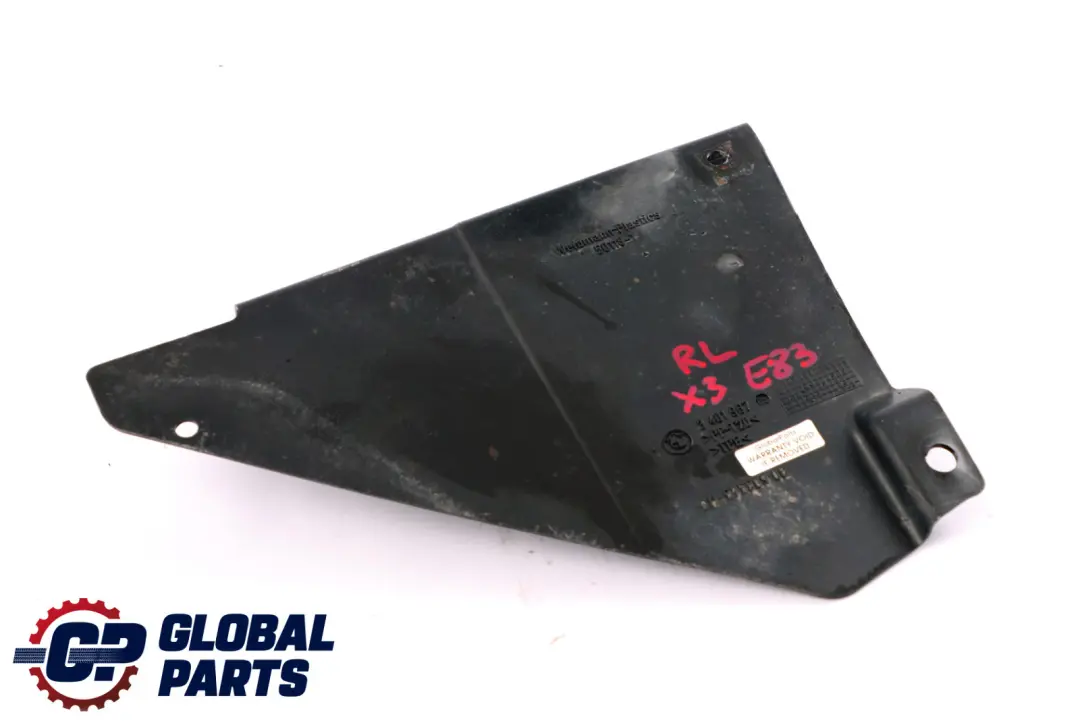 BMW X3 E83 E83N LCI Deflector Labio Trasero Izquierdo 5171 - SKU 3401987 - Número de pieza 3401987