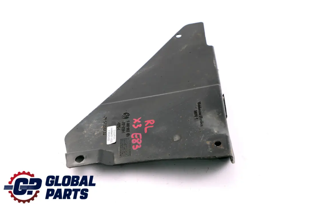 BMW X3 E83 E83N LCI Deflector Labio Trasero Izquierdo 5171 - SKU 3401987 - Número de pieza 3401987