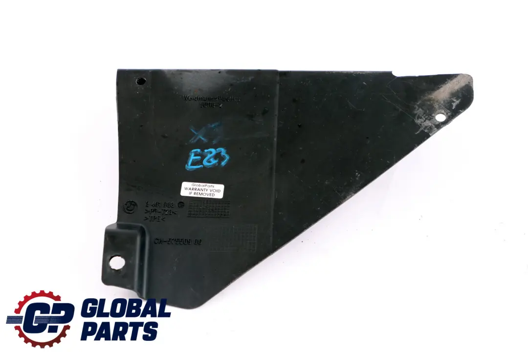 Deflector Lip Rear Right O/S to BMW X3 Series E83 LCI with Part number 3401988 BMW X3 Series E83 LCI Deflector Lip Rear Right O/S - SKU 3401988 - Part number 3401988