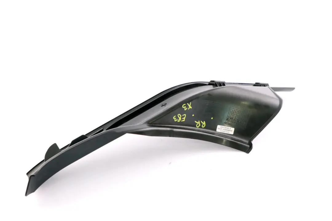 BMW X3 E83 E83N Copertura Striscia Ingresso Posteriore Destra O/S Nero - SKU 3402062 - Numero di parte 3402062