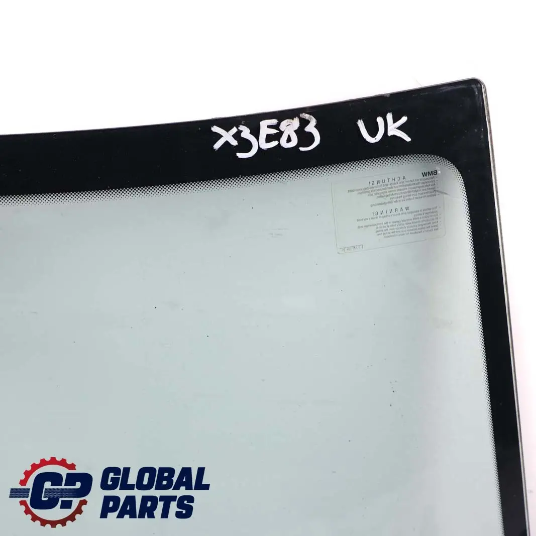 BMW X3 Series E83 Front Window Windscreen Windsheld Glass Rain Sensor AS1 Green - SKU 3402143 - Part number 3402143