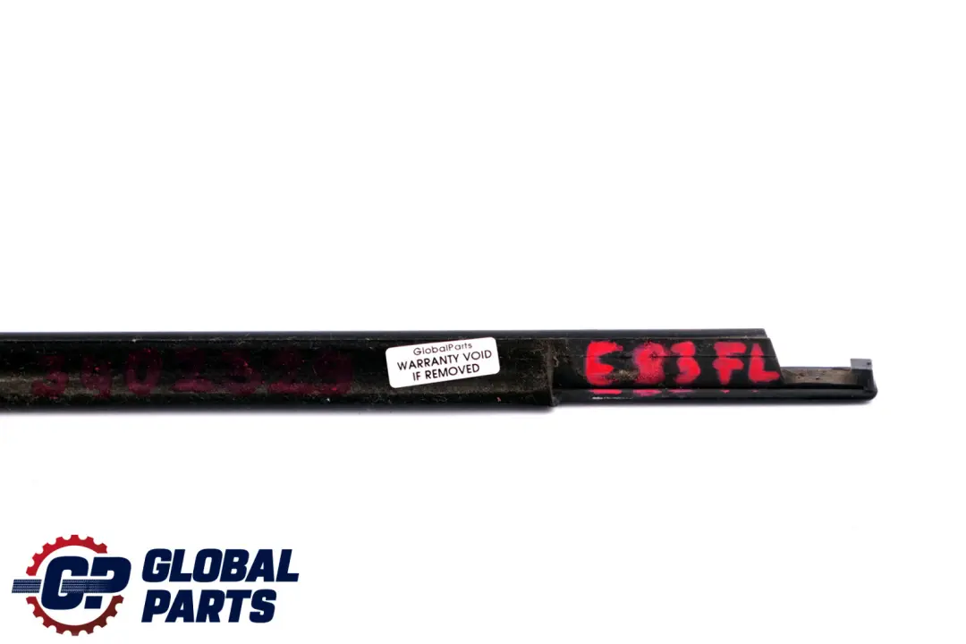 BMW X3 E83 Puerta Delantera Izquierda Tapa Canal Exterior Glanzschwarz Negro - SKU 3402329 - Número de pieza 3402329
