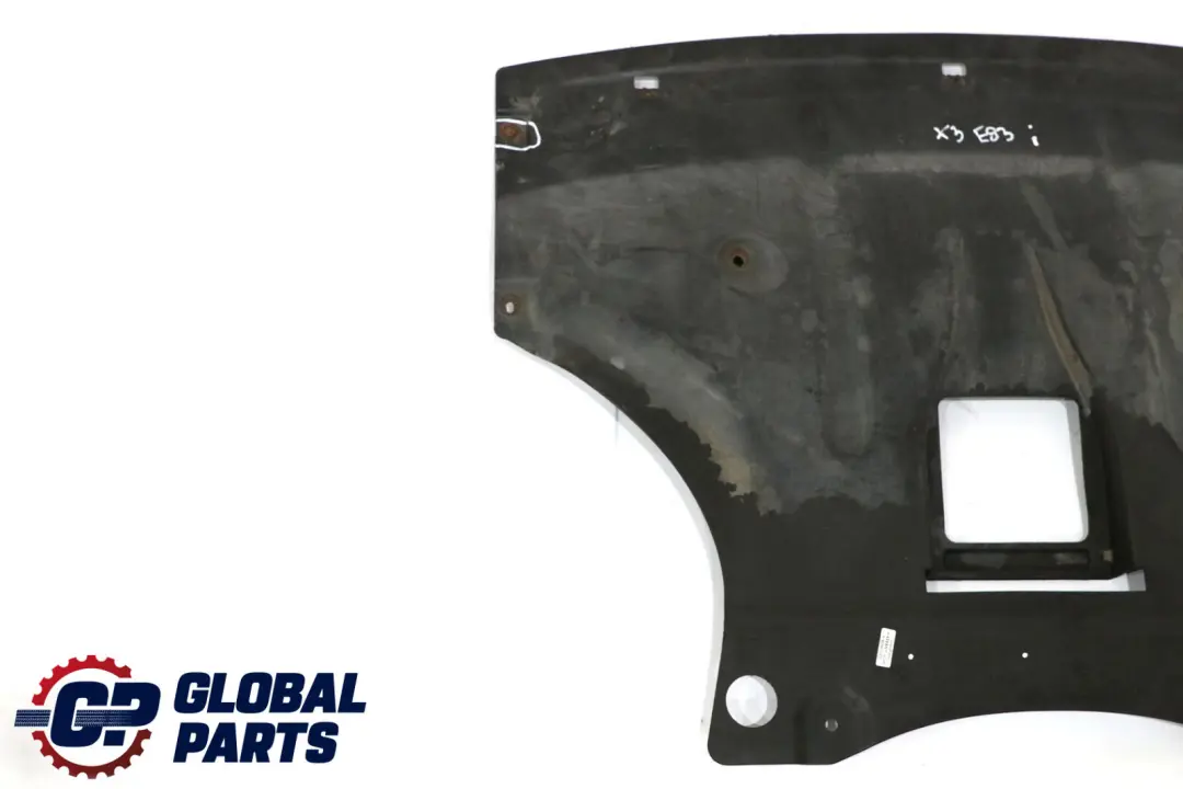 BMW X3 Reihe E83 Motorraum Unterbodenverkleidung Abschirmung Benzin - SKU 3402370-1 - Teilenummer 3402370