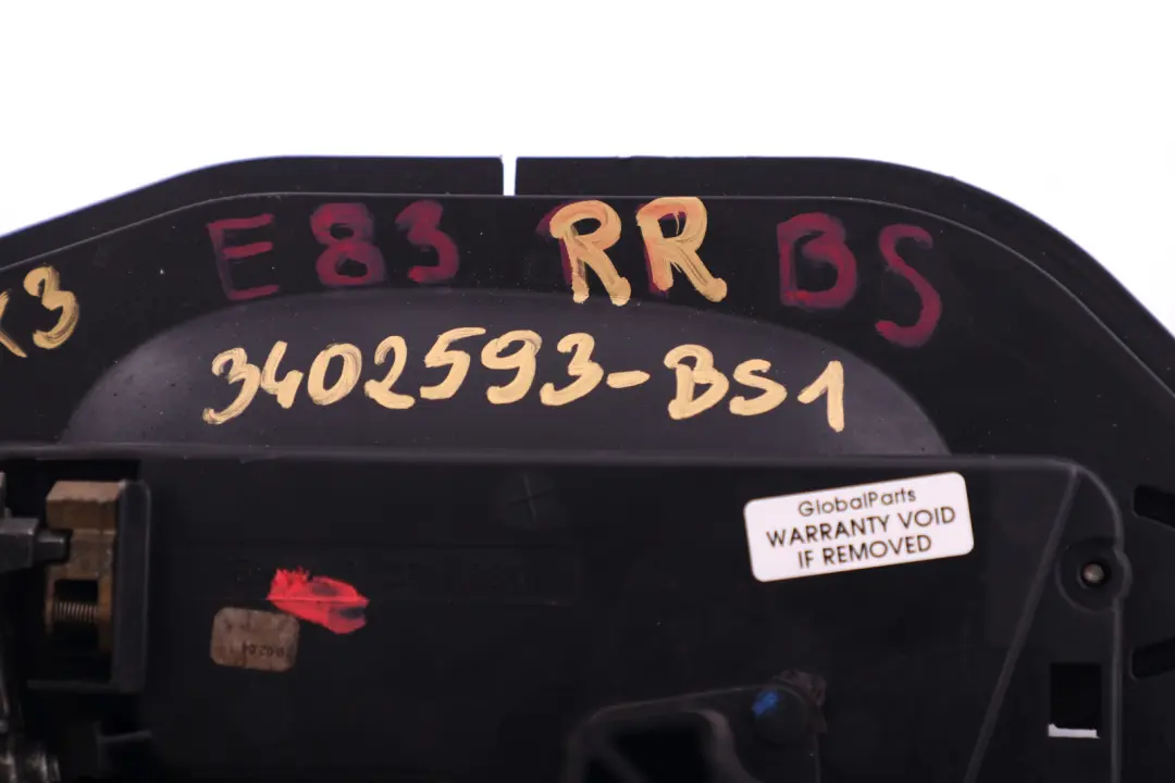 *BMW X3 Reihe E83 Komplette Hinten Rechts Haltegriff Black Sapphire Metallic für mit Teilenummer 3402593 *BMW X3 Reihe E83 Komplette Hinten Rechts Haltegriff Black Sapphire Metallic - SKU 3402593-BS1 - Teilenummer 3402593