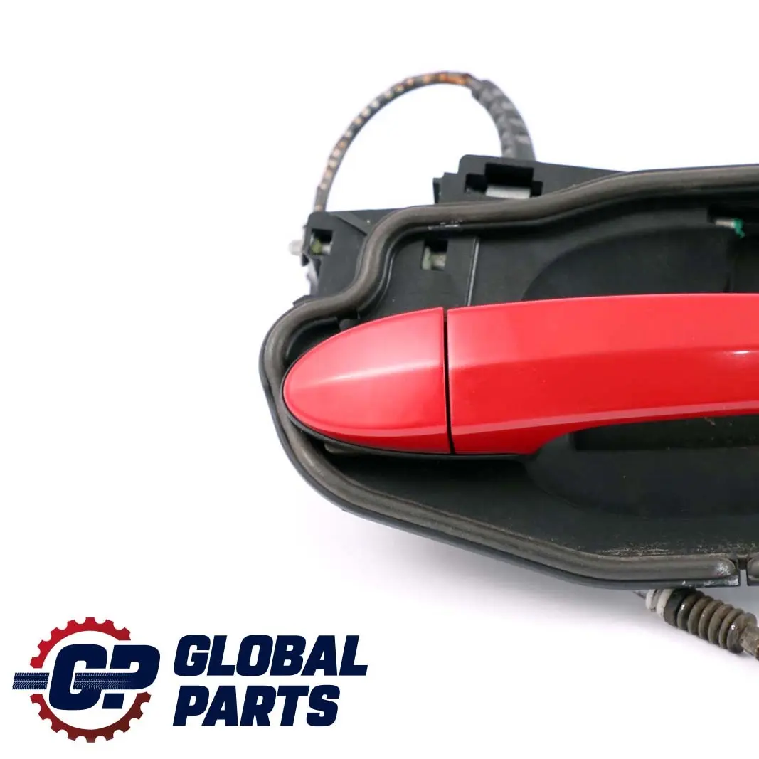 BMW X3 E83 Manija Puerta Trasera Derecha Karmesinrot Rojo - A61 - SKU 3402593-KAR - Número de pieza 3402593