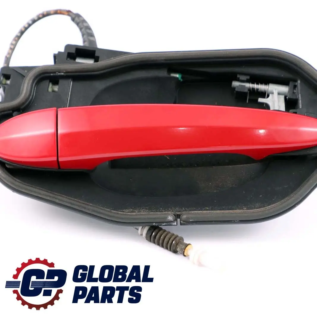 BMW X3 E83 Klamka Tylna Prawy Tył Czerwona Karmesinrot Red - A61 - SKU 3402593-KAR - Numer Części 3402593