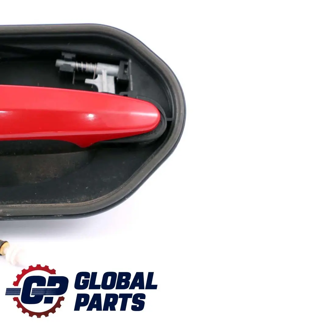 Manija Puerta Trasera Derecha Karmesinrot Rojo - A61 para BMW X3 E83 con número de pieza 3402593 BMW X3 E83 Manija Puerta Trasera Derecha Karmesinrot Rojo - A61 - SKU 3402593-KAR - Número de pieza 3402593