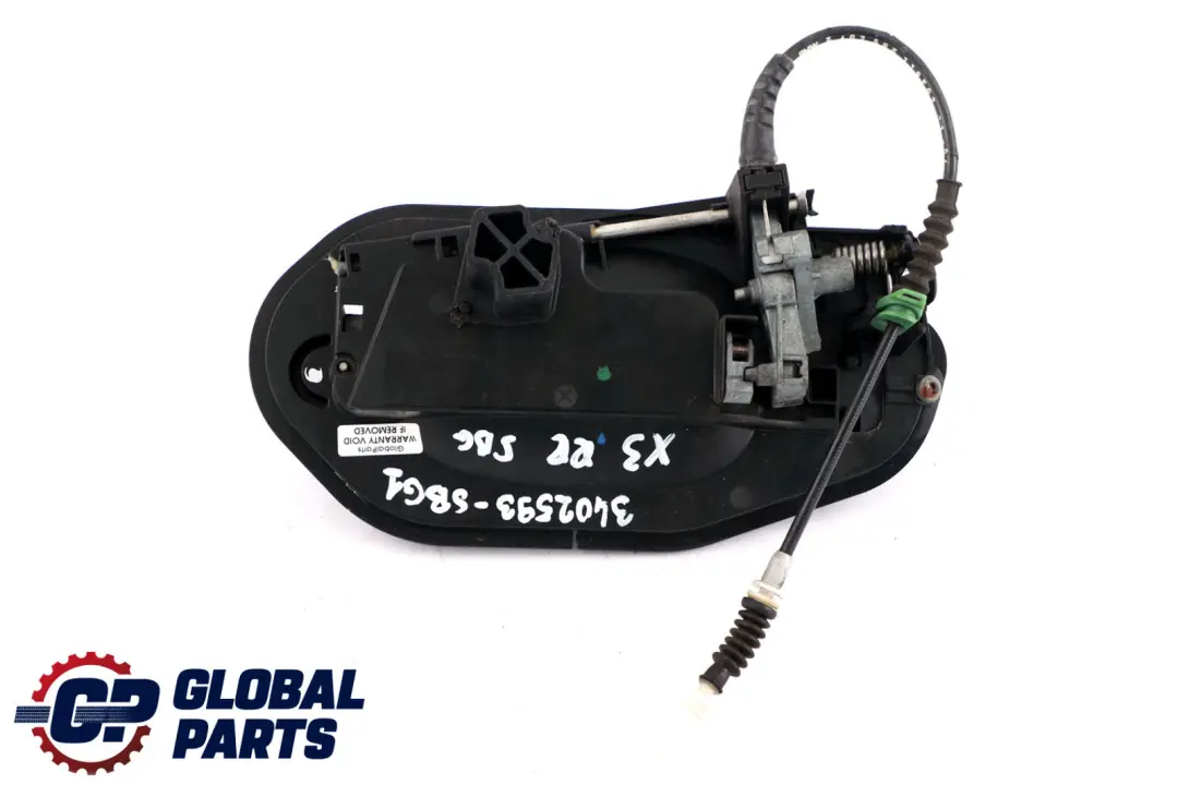 Right Grab Handle Door O/S Silbergrau Silver Grey A08 to BMW X3 Series E83 Rear with Part number 3402593 BMW X3 Series E83 Rear Right Grab Handle Door O/S Silbergrau Silver Grey A08 - SKU 3402593-SBG1 - Part number 3402593