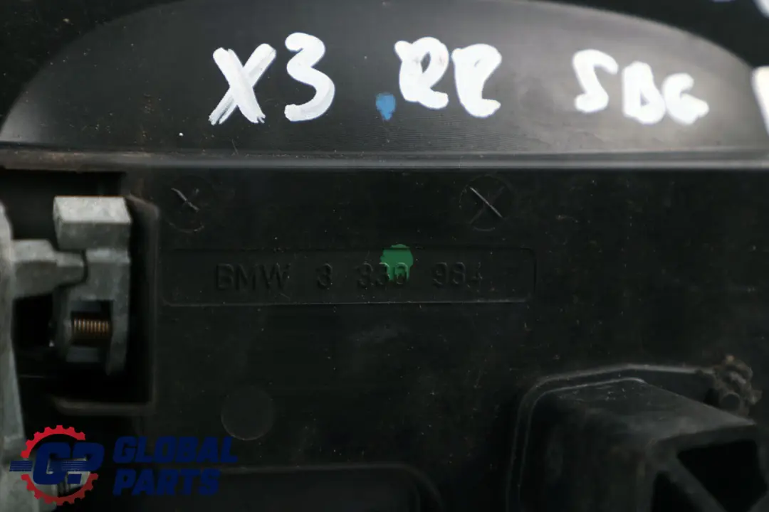 Right Grab Handle Door O/S Silbergrau Silver Grey A08 to BMW X3 Series E83 Rear with Part number 3402593 BMW X3 Series E83 Rear Right Grab Handle Door O/S Silbergrau Silver Grey A08 - SKU 3402593-SBG1 - Part number 3402593