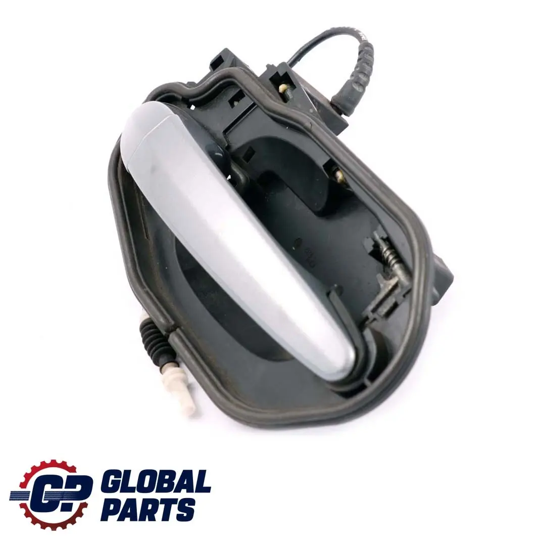 BMW X3 Series E83 2 Rear Right Grab Handle Door O/S Silbergrau Silver Grey A08 - SKU 3402593-SBG2 - Part number 3402593