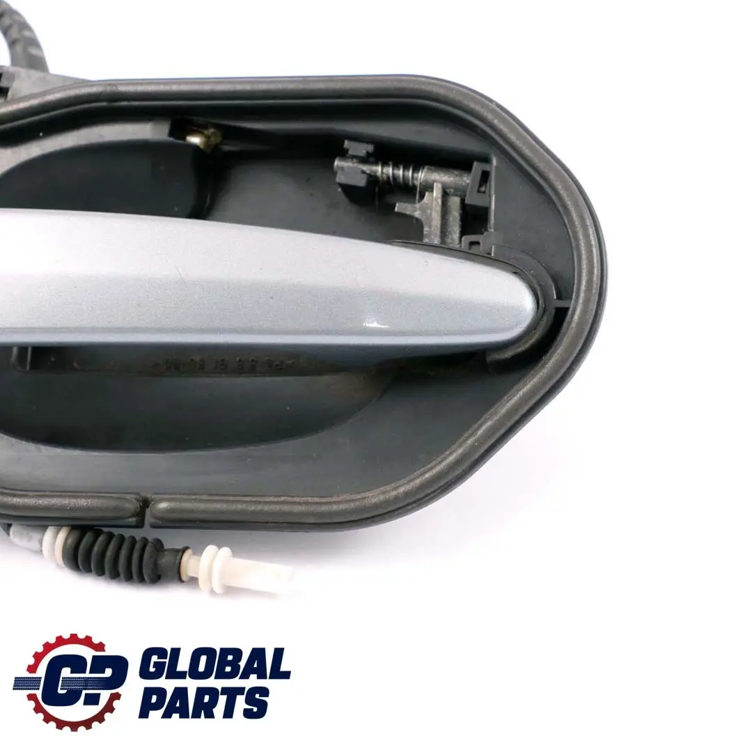 Right Grab Handle Door O/S Silbergrau Silver Grey A08 to BMW X3 Series E83 2 Rear with Part number 3402593 BMW X3 Series E83 2 Rear Right Grab Handle Door O/S Silbergrau Silver Grey A08 - SKU 3402593-SBG2 - Part number 3402593