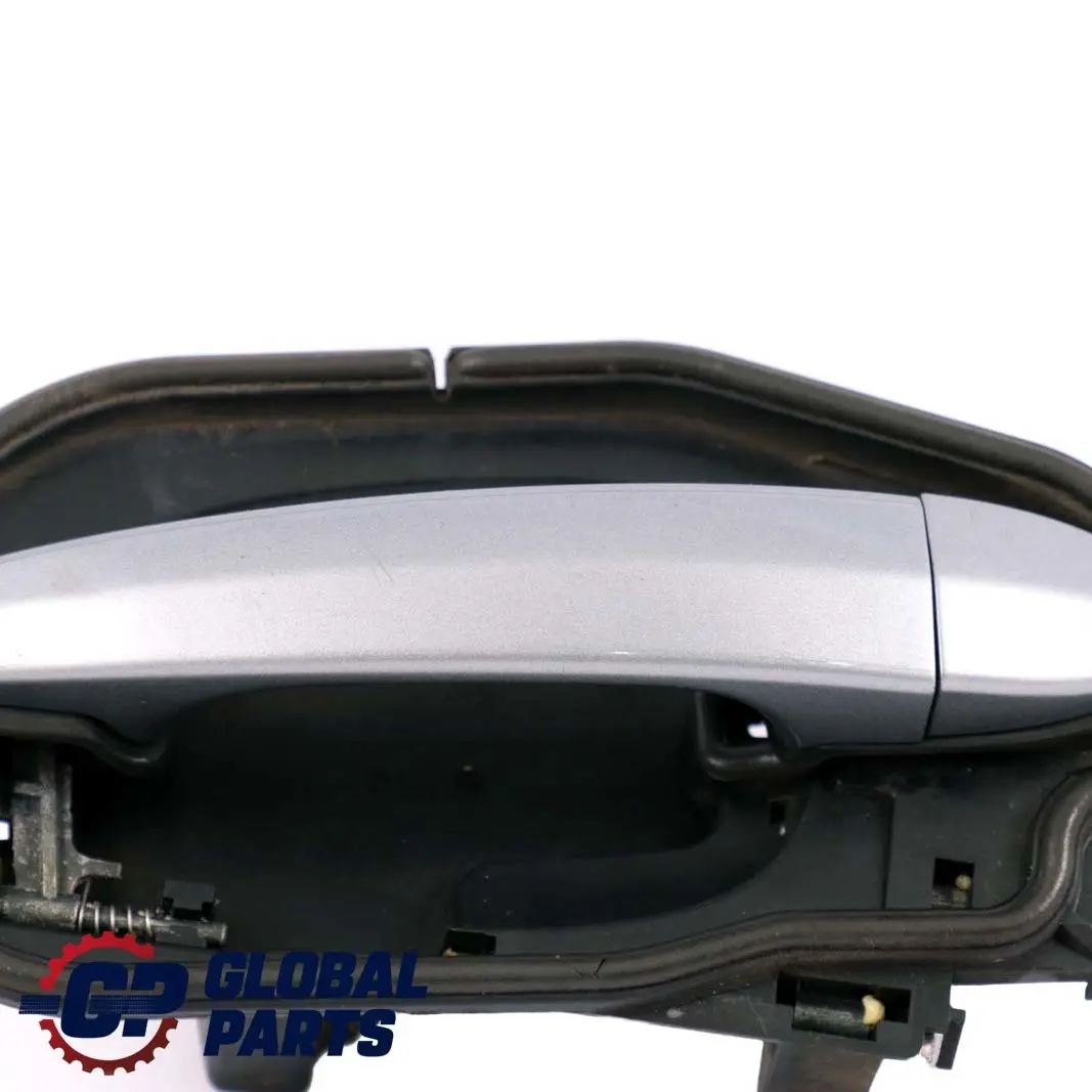 BMW X3 Series E83 2 Rear Right Grab Handle Door O/S Silbergrau Silver Grey A08 - SKU 3402593-SBG2 - Part number 3402593