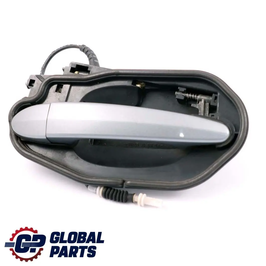 Right Grab Handle Door O/S Silbergrau Silver Grey A08 to BMW X3 Series E83 2 Rear with Part number 3402593 BMW X3 Series E83 2 Rear Right Grab Handle Door O/S Silbergrau Silver Grey A08 - SKU 3402593-SBG2 - Part number 3402593