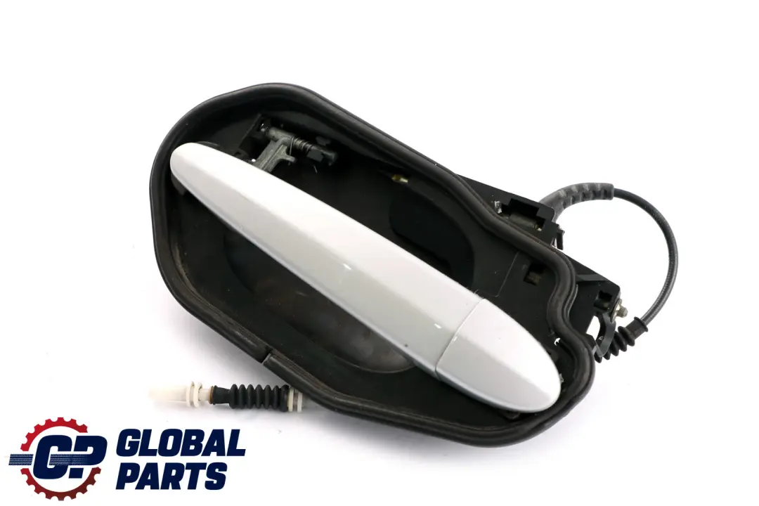 Asidero Trasero Izquierdo Completo Titansilber Plata 354 para BMW X3 E83 con número de pieza 3402593 BMW X3 E83 Asidero Trasero Izquierdo Completo Titansilber Plata 354 - SKU 3402593-TS - Número de pieza 3402593