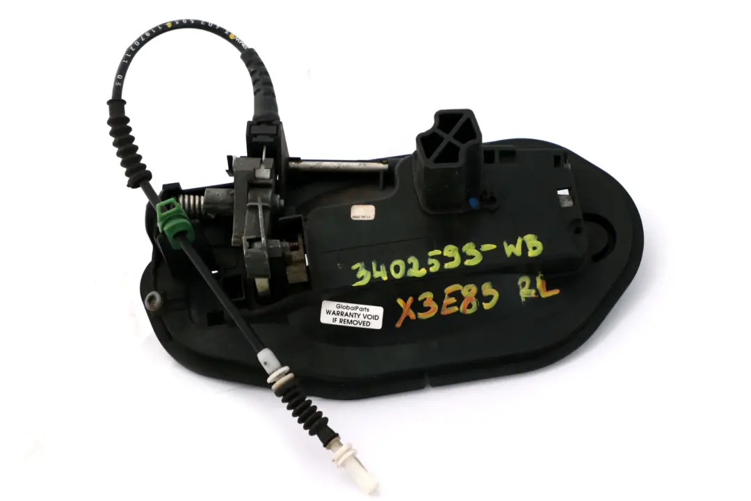 BMW Serie X3 E83 E83N LCI Asidero Trasero Izquierdo Completo Bluewater 896 - SKU 3402593-WB - Número de pieza 3402593