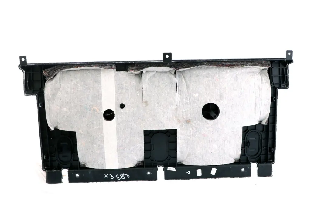 Seccion delantera Boot Floor Carpet Trunk Liner Negro Antracita para BMW E83 3 con número de pieza 3402818 BMW E83 3 Seccion delantera Boot Floor Carpet Trunk Liner Negro Antracita - SKU 3402818-3 - Número de pieza 3402818