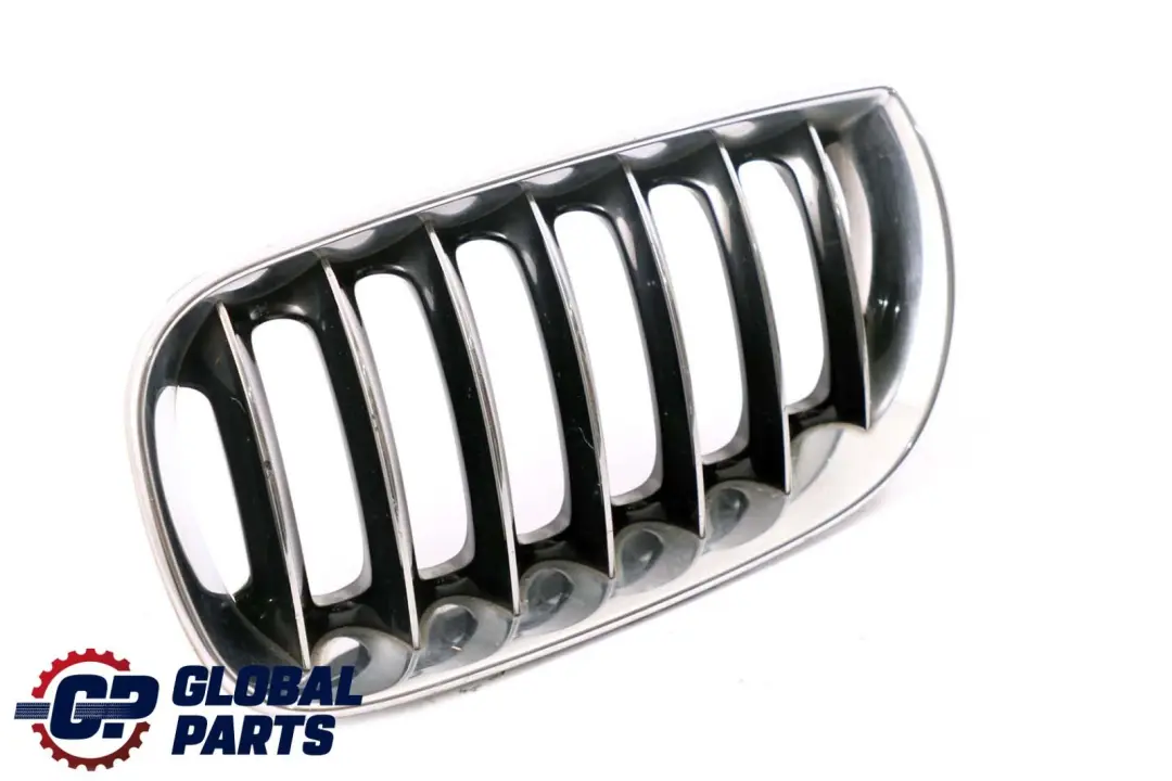 BMW X3 Series E83 1 Front Bumper Centre Grille Kidney Left N/S Chrome - SKU 3402909-1 - Part number 3402909