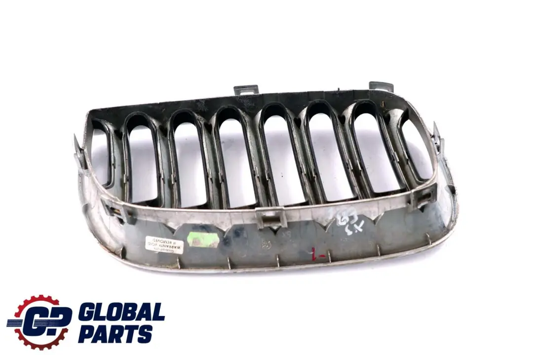 Front Bumper Centre Grille Kidney Left N/S Chrome to BMW X3 Series E83 1 with Part number 3402909 BMW X3 Series E83 1 Front Bumper Centre Grille Kidney Left N/S Chrome - SKU 3402909-1 - Part number 3402909