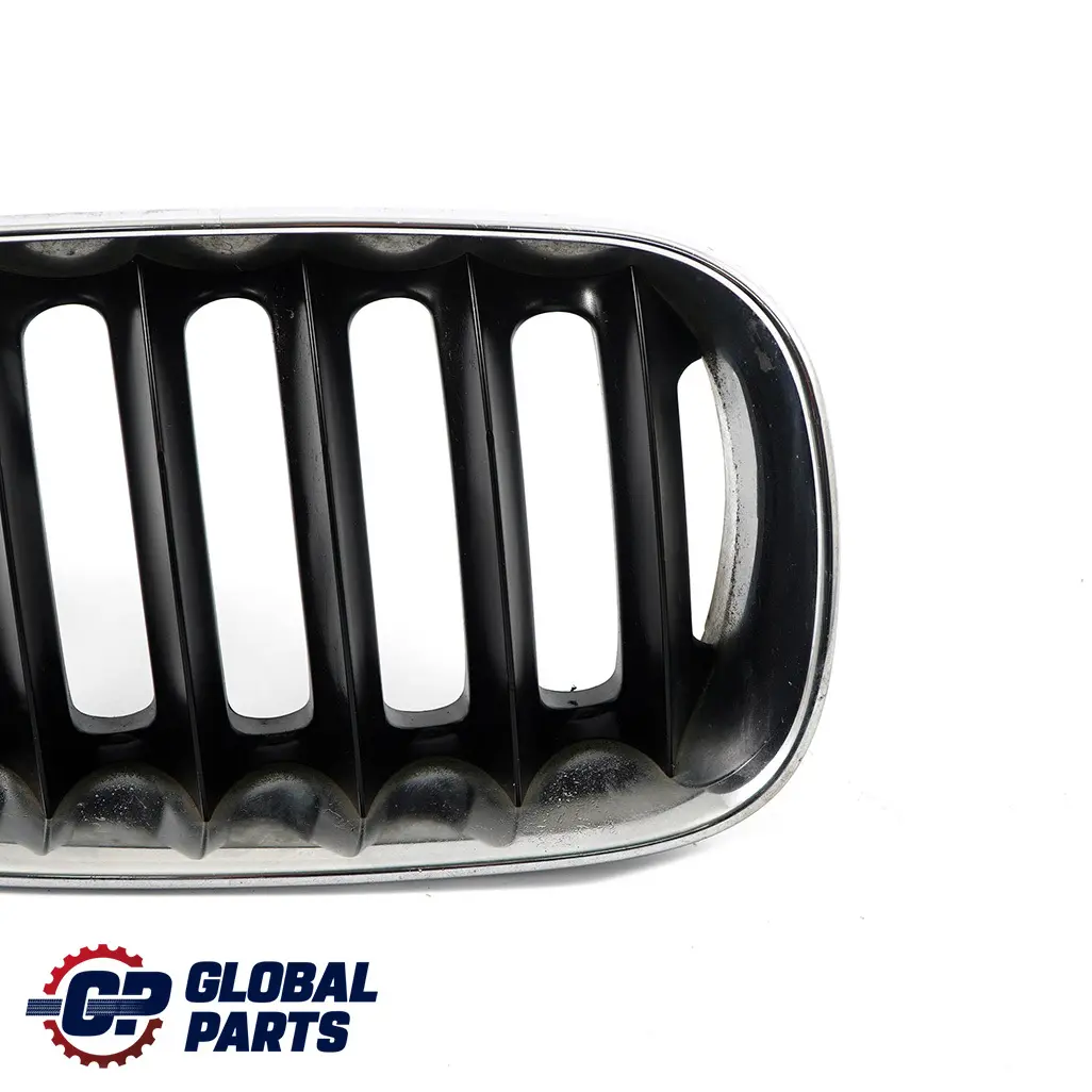 BMW X3 Series E83 2 Front Bumper Centre Grille Kidney Right O/S Chrome - SKU 3402910-2 - Part number 3402910