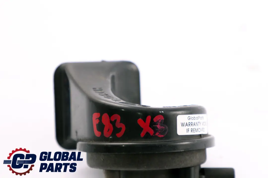 Low Tone Pitch Snail Horn Signal Siren Bosch to BMW X3 Series E83 with Part number 3403279 BMW X3 Series E83 Low Tone Pitch Snail Horn Signal Siren Bosch - SKU 3403279 - Part number 3403279