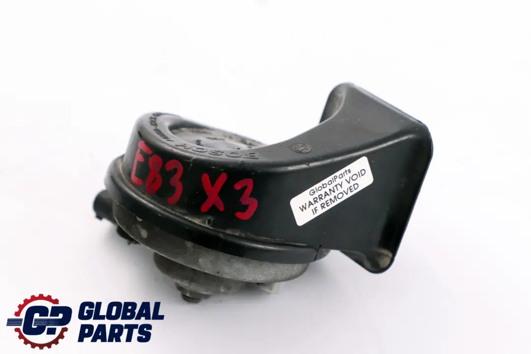 Tweeter de Fanfare Sirene Bosch 6133 pour BMW E83 à propos du numéro de pièce 3403281 BMW E83 Tweeter de Fanfare Sirene Bosch 6133 - SKU 3403281 - Numéro de pièce 3403281