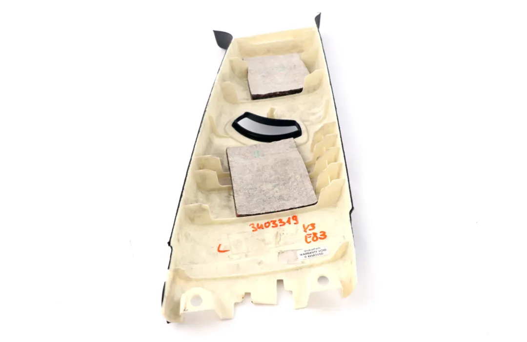 Column B Pilar Trim Cover Left N/S Basaltgrau to BMW X3 E83 Cover with Part number 3403319 BMW X3 E83 Cover Column B Pilar Trim Cover Left N/S Basaltgrau - SKU 3403319 - Part number 3403319